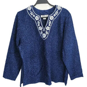 C.D.‎ Daniels Blue Pullover Sweater XL NWT